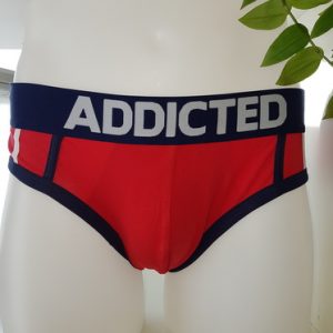 Addicted Red Blue and White Underwear
