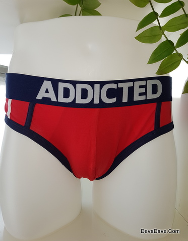 Addicted Red Blue and White Underwear