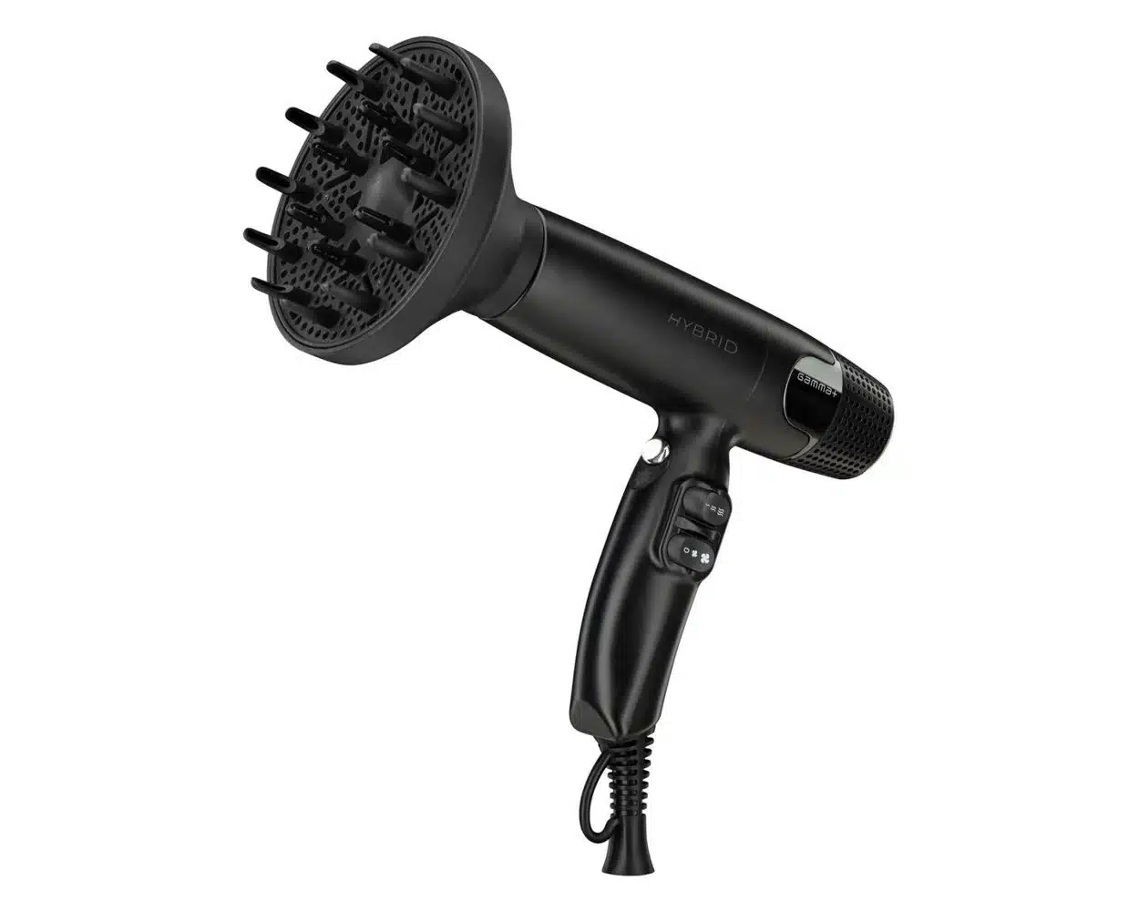 Gamma+ Hybrid Hair Dryer Black Gamma+ | SKU: GP102B - Image 3